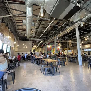 The food court