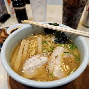 One of my Favorite Ramen places here on Oahu. I still need to try more *Ramen* Eatery in Waikiki!..Aloha!  8/8/2024. My Med Sz Shoyu Ramen.