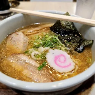 Dinner@Hokkaido Ramen Santouka; 10/28/2024. I pretty much always Order their Medium Sz., Shoyu Ramen. I think I enjoy Da Soup more, Oishii.