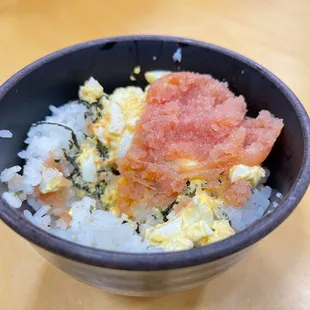 Yum mentaiko bowl destroyed