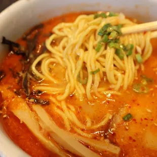 Spicy miso ramen