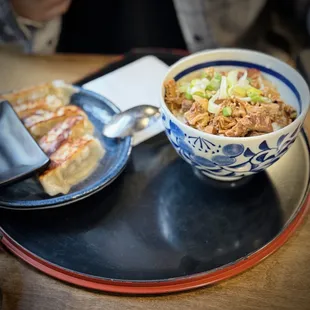 ...Chashu Gohan and ...Gyoza