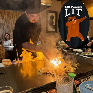 the rice was fire!