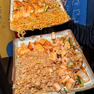Add the side Noodles to your Hibachi Dinner!