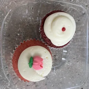 Standard size cupcake