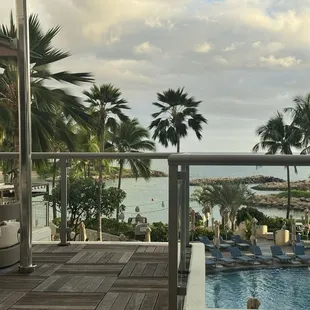 View from patio