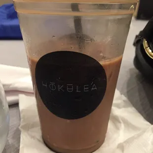 Iced mocha!