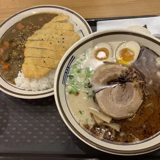Tonkotsu Ramen with Black Garlic Oil