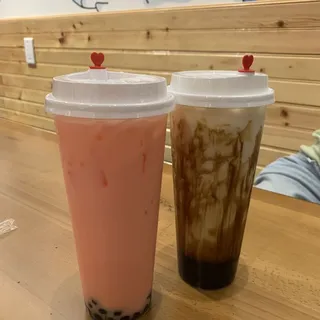 Strawberry Milk Tea(L)