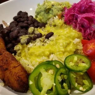 Vegan arroz brunch ($14). Basically just a simple rice bowl. Gets boring after a few bites.