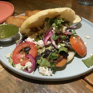 Sweet Potato Arepa