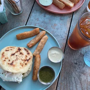Argentinian Steak & Egg Arepa
