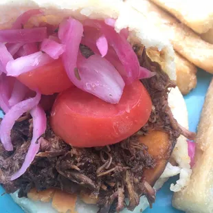 Roast Pork Arepas