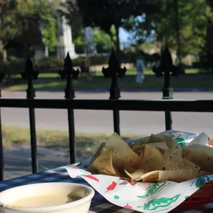Large Queso next to Springfield Park