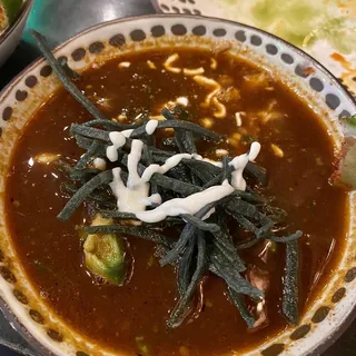 Shrimp & Crab Tortilla Soup