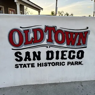 Signage for Old town