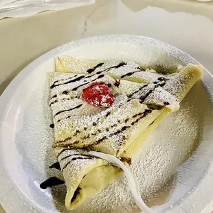 Strawberry Nutella Crepe