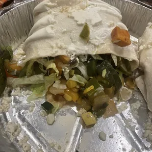 Veggie burrito