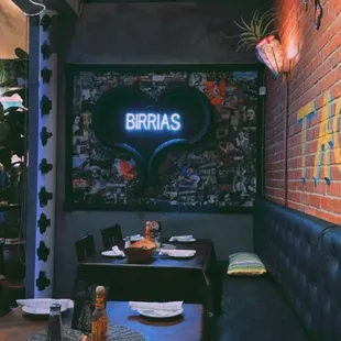 the interior of a restaurant