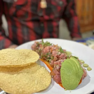 Bluefin ceviche was deeeeelicious. 10/10 highly recommend