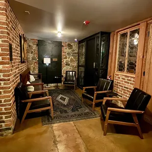 10.01.23 seating just outside the Iron Door bar