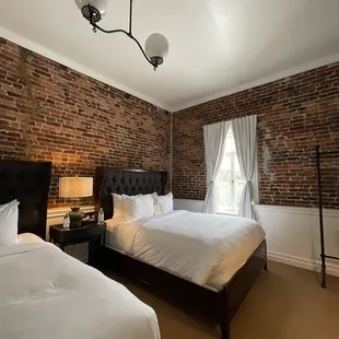 Our gorgeous room!! So cute!! It was nice not to have a tv