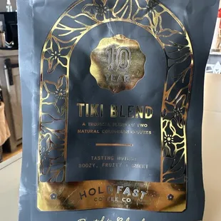 Hold Fast Coffee Co 10 year coffee beans