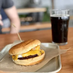 Breakfast sandwich