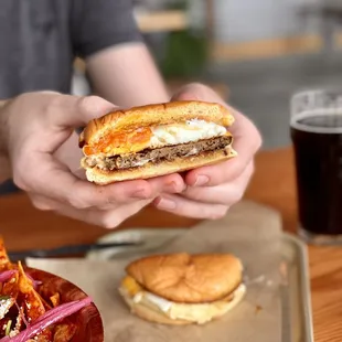 Breakfast sandwich