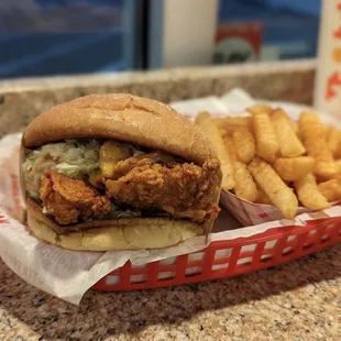 Fullerton location of another yelpers photo of what the sandwich should look like in terms of fullness.