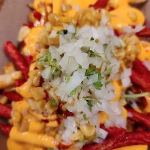 Loco fries. Lukewarm cheese made the whole thing a bit of a turn off. Nothing that stands out with this one.
