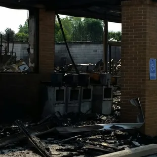 The chicken was overdone today. I hope no one got hurt.