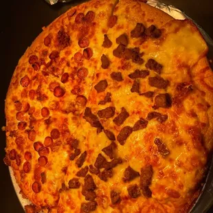 Breakfast pizza