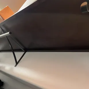 Here's the picture of the pole missing that they throw away