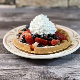 Very Berry Waffle
