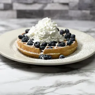 Fresh Blueberry Waffle