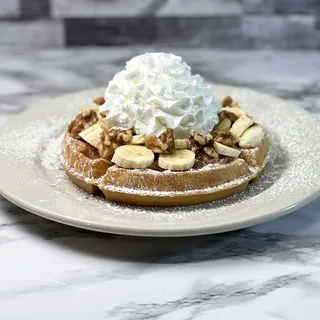 Banana Walnut Waffle