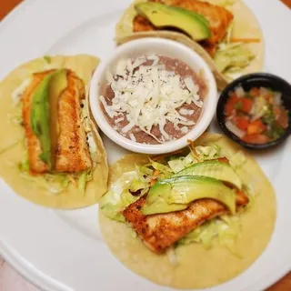 SALMON TACOS