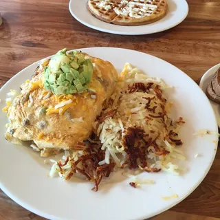 SOUTH OF THE BORDER OMELETTE
