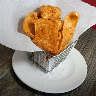 Our "Spicy Rinds" from our bar bites menu are made in house and are only $3!
