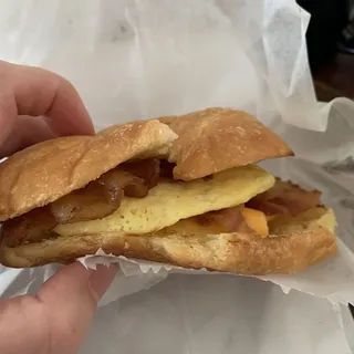 Bacon & Cheese Croissant