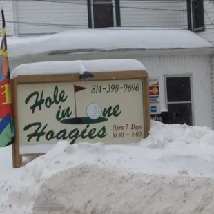 It was a snowy day in Cambridge Springs . . .