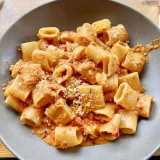 Spicy Shrimp Vodka Rigatoni
