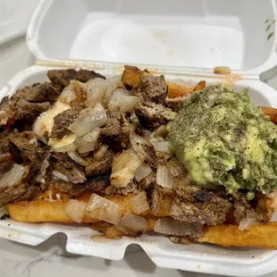 Carne asada fries