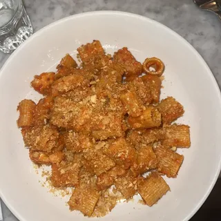 Spicy Shrimp Vodka Rigatoni