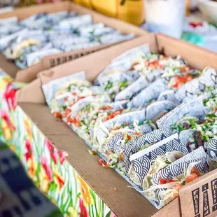 60 tacos!!! Get the Taco Box!