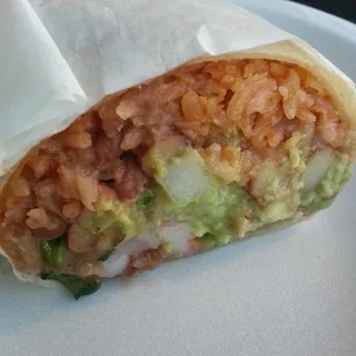 Grilled Shrimp Burrito