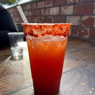 pizza, drink