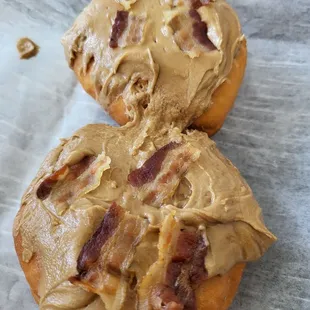 Maple bacon donuts.