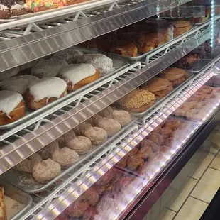 a variety of donuts